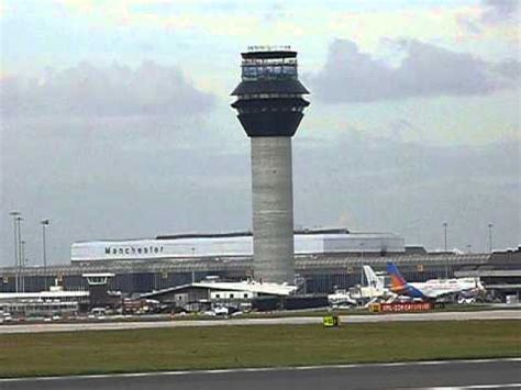 Manchester Airport Air Traffic Control Tower Under Construction. panasonic fz50 video test - YouTube