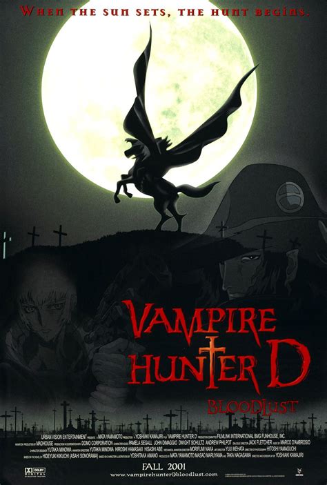 Hachura Anime: (Review) - Vampire Hunter D - Bloodlust