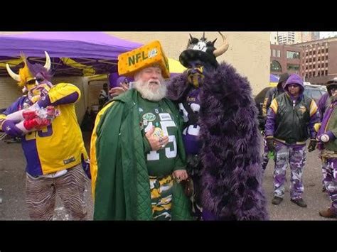 Vikings/Packers Rivalry Brings Families, Neighbors Together : minnesotavikings