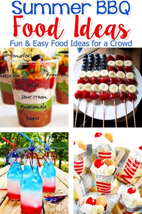 Food Ideas for a BBQ Party - EASY Summer Cookout Foods We Love