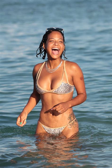 Christina Milian in Bikini -03 | GotCeleb