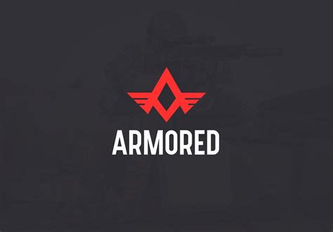 Armored Logo | ? logo, Texture graphic design, Logo design