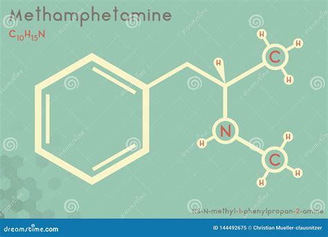 Methamphetamine Molecule Stock Photography | CartoonDealer.com #102405458