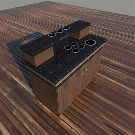 Restaurant Trash Bin 3D model | CGTrader