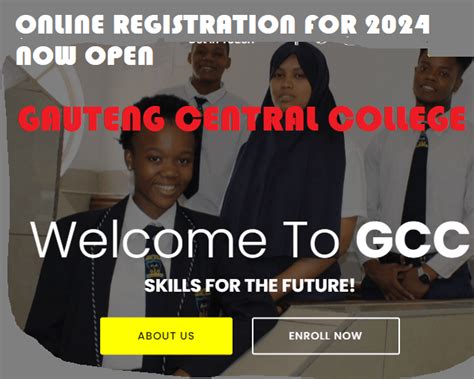 Gauteng Central College Application Online 2024/2025 - Apply Online for Admission 2025