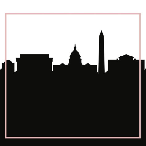 Washington Dc Skyline Silhouette at GetDrawings | Free download