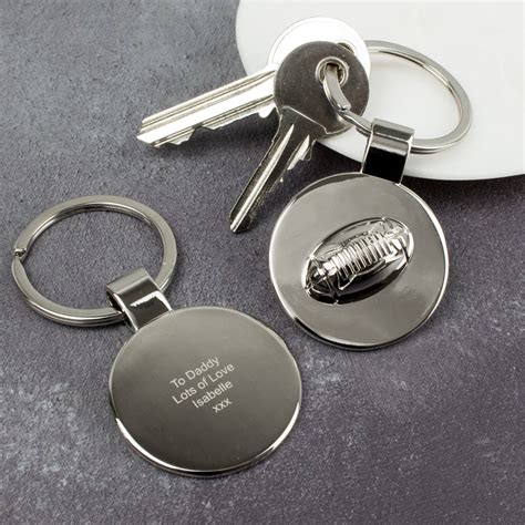 Personalised Rugby Ball Keyring By We Love To Create