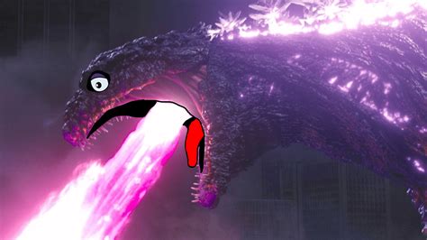 godzilla drank the grimace shake : r/Children_of_Grimace