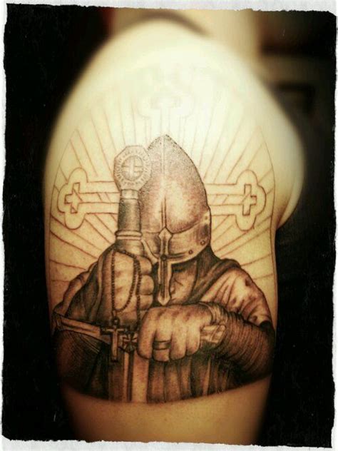 Crusader tattoo, yet unfinished. | Robert | Pinterest