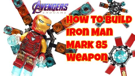 Iron Man Mark 40 Shotgun Lego