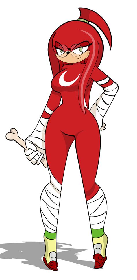 Alt Dimension Boom Knuckles (female) by ChompWorks on DeviantArt