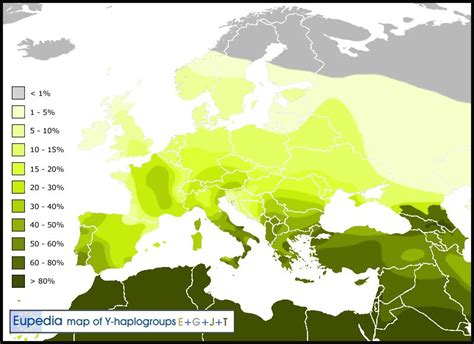 Y haplogroup E+G+J+T | Map, Historical maps, Ancient humans