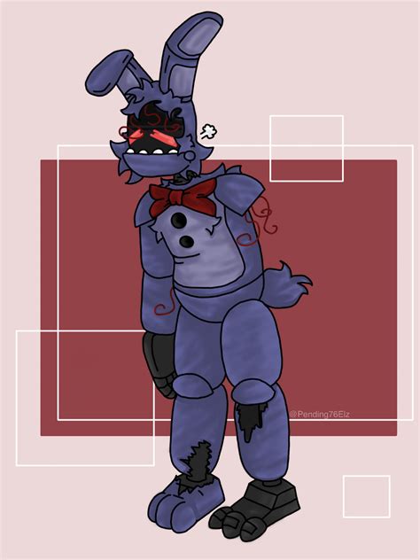 Withered Bonnie Fanart!! (Fnaf 2) by Pending76Elz on DeviantArt