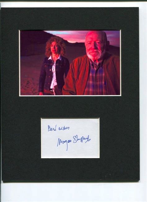 W Morgan Sheppard Doctor Who Impossible Astronaut Signed Autograph Photo Display - TV Plaques ...