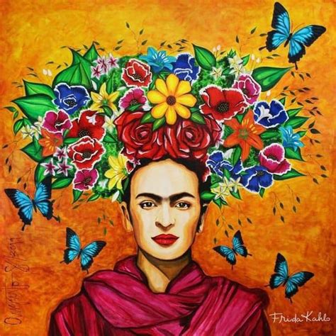 Pin by Beartesana Estevez Trilla on 2D técnica crochet | Kahlo paintings, Mexican artist ...