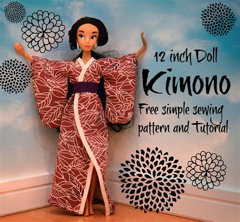 Beth Being Crafty: Printable Doll Kimono Pattern and Tutorial!