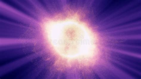 Abstract Particles Sun Solar Flare Particles Stock Illustration - Illustration of hologram, gold ...