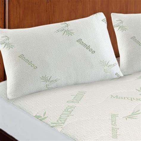 Hypoallergenic Bamboo Pillow Protectors Twin Pack – BambooHomeBedding