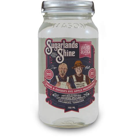 Buy Sugarlands Shine Mark and Digger’s Rye Apple Moonshine | Sugarlands ...