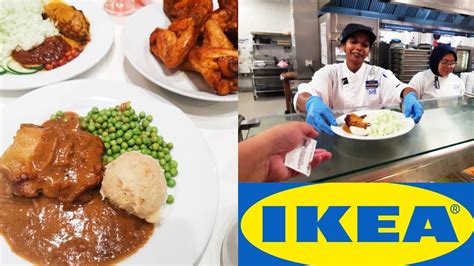 Bistro IKEA Batu Kawan Penang Malaysia Walk through Nasi Lemak Ice Cream Curry Puff and more ...