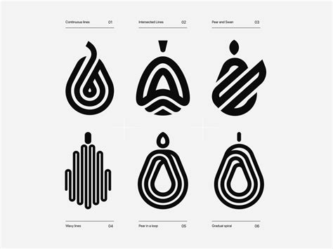 Pear Logo Designs by Sam Hox on Dribbble