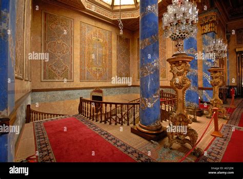 Interior of Beylerbeyi Palace, Istanbul Turkey Stock Photo - Alamy