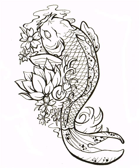 No Outline Tattoo Style | Gemma Louise Hawkins: Koi Carp Japanese Koi Fish Tattoo, Koi Fish ...