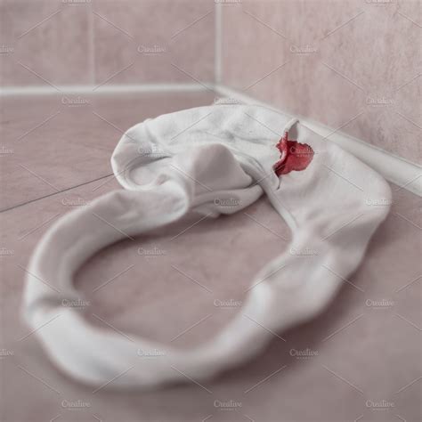 Panties in bloody stain ~ Health Photos ~ Creative Market