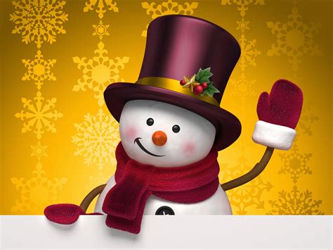 Cute Snowman Wallpapers - Wallpaper Cave