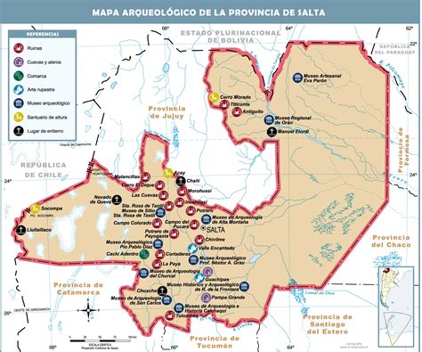 Archaeological map of the Province of Salta | Gifex