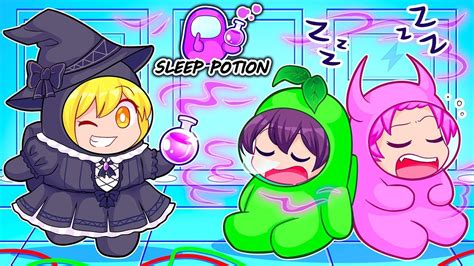 Among Us NEW SLEEP POTION MOD! | Sleep, Disney pixar, Cute dolls