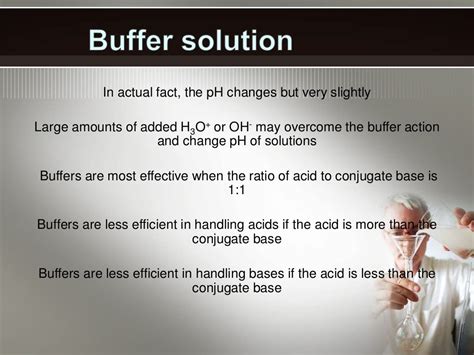 Buffers in chemical analysis, types of buffers