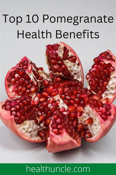 Pomegranate Benefits You Cure 10 Health Problems - Health Uncle