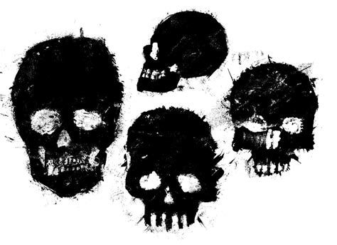 Black Skull PNG Free Download