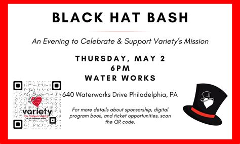 Black Hat Bash 2024 by Variety - the Children's Charity of the Delaware ...