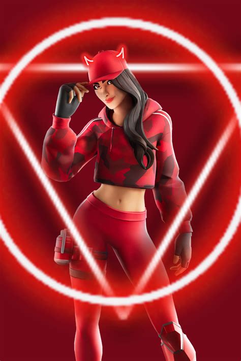 Ruby Skin Wallpaper, Fond Ecran Fortnite Skin Ruby : Explore origin 0 base skins used to create ...