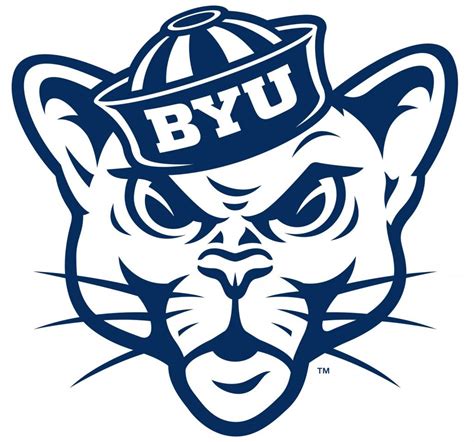 Printable Coloring Pages For Byu Cougar Logo