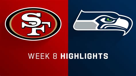 San Francisco 49ers vs. Seattle Seahawks highlights | Week 8