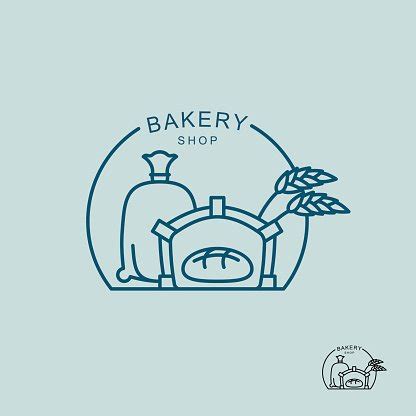 Bakery Shop Logo. Sack Of Flour And The Stove Stock Vector | Royalty-Free | FreeImages