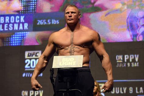 Brock Lesnar notified of potential anti-doping violation six days after ...