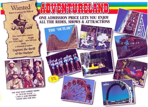 Adventureland Map and Brochure (2024 - 1988) | ThemeParkBrochures.net