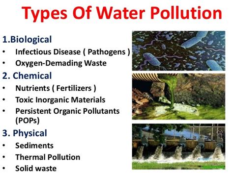 Water pollution