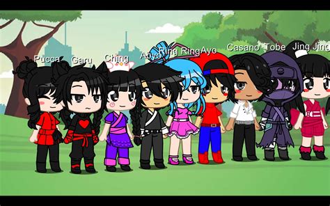 Pucca and friends by flutterwings231 on DeviantArt