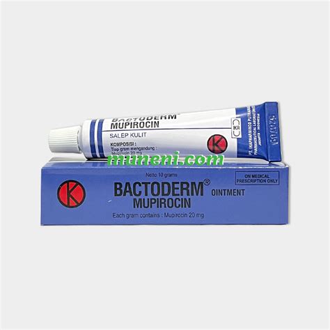 Bactoderm Mupirocin 2% Ointment - High Quality - Muneni Store