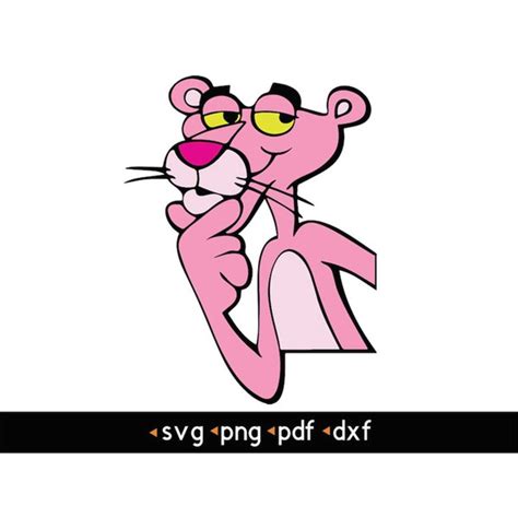 Pink Panther- 1 svg, png, pdf, dxf - Inspire Uplift