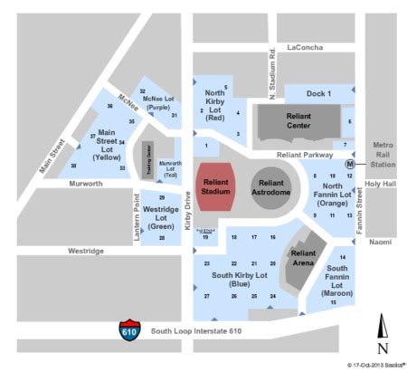 Reliant Stadium Tickets and Reliant Stadium Seating Charts - 2018 ...