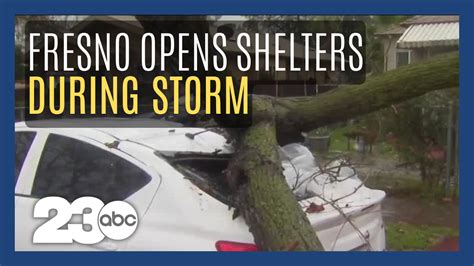 Fresno opens storm relief centers during latest storm