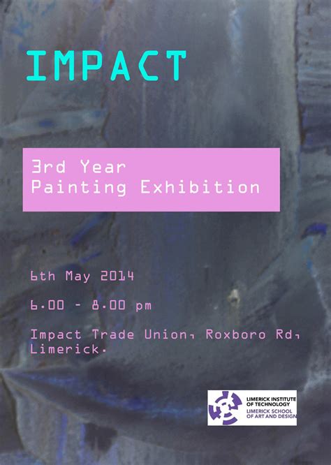 Limerick School Of Art & Design "Impact" Art Exhibition – I Love Limerick