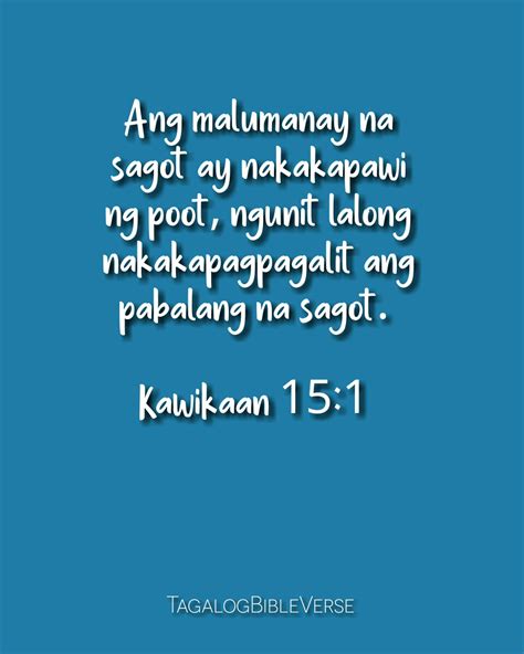 Tagalog Bible Verses