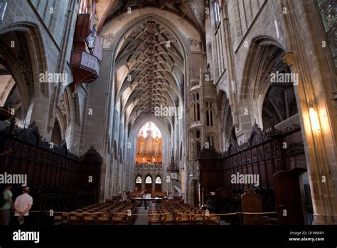 Berner Munster Cathedral Church; Bern; Switzerland; Europe Stock Photo - Alamy